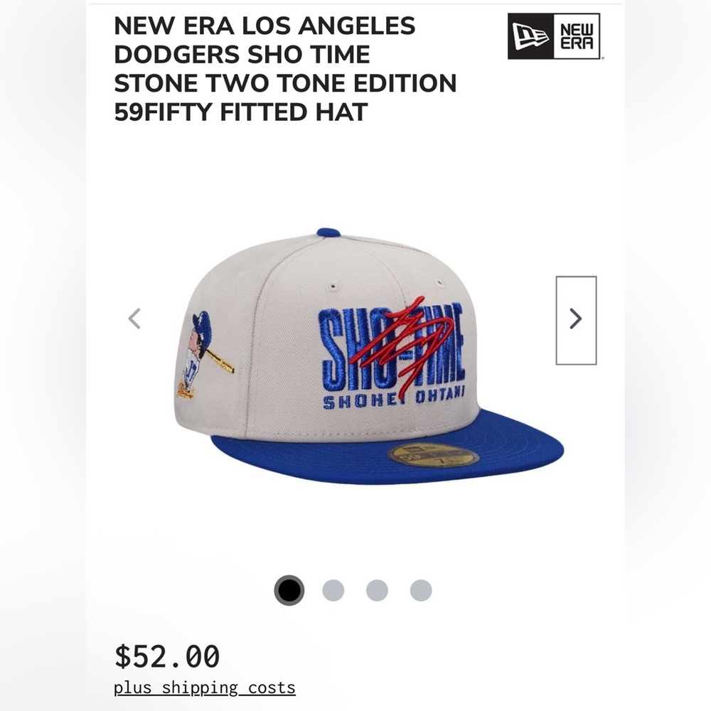 NEW ERA LOS ANGELES
DODGERS SHO TIME
STONE TWO TONE EDITION
59FIFTY FITTED HAT